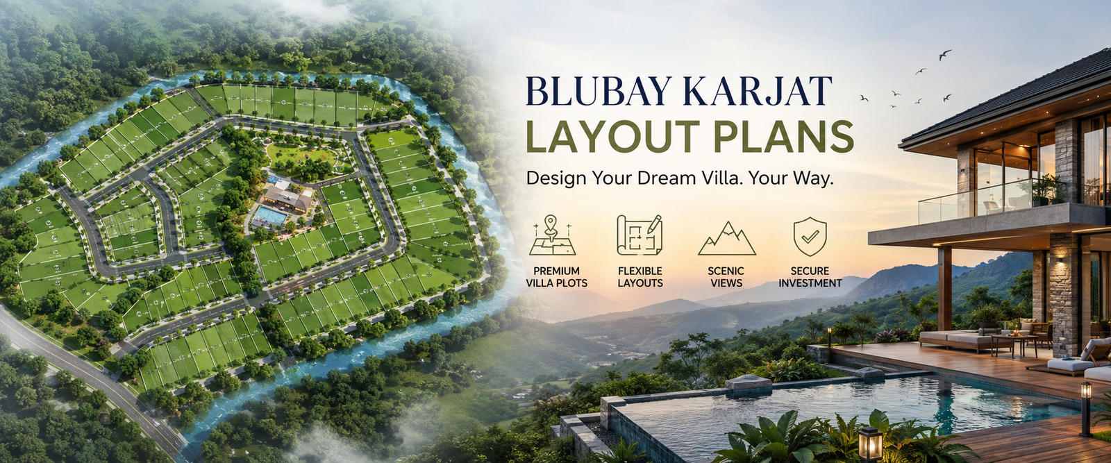 Blubay Karjat Layout Plans